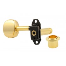 ALLPARTS TK-7060-L02 Gotoh 6 in Line Gold Left Handed Stealth Tuning Keys 