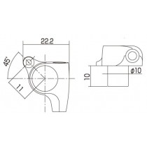 ALLPARTS TK-7260-L02 Gotoh 510 Left Handed Gold Keys 