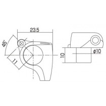 ALLPARTS TK-7262-002 Gotoh 510 Gold Keys 