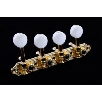 ALLPARTS TK-7375-002 F Mandolin Keys Gold 