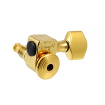 ALLPARTS TK-7467-002 Sperzel 6-in-line Gold Locking Tuners 