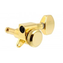 ALLPARTS TK-7574-002 6-in-line Mini Locking Tuners Gold 