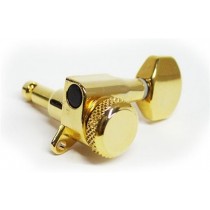 ALLPARTS TK-7576-002 3x3 Gold Locking Tuners 
