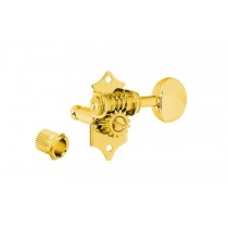 ALLPARTS TK-7806-002 Gotoh 3x3 Open Gear Keys Gold 