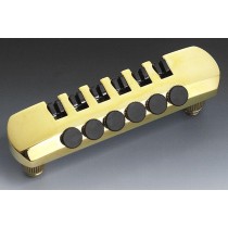 ALLPARTS TP-0398-002 Schaller Gold Stop Tailpiece 