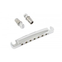 ALLPARTS TP-3605-010 7 String Stop Tailpiece Chrome 