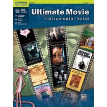 Ultimate Movie Instrumental Solos /CD - Clarinet - Kjent filmmusikk arrangert for klarinett