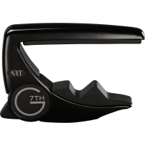 G7th Performance 3 ART - 6 String Black Capo - Stålstrengscapo