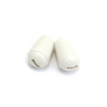 ALLPARTS SK-0710-025 White USA Switch Tips for Stratocaster - 2 stk.
