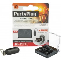 Alpine PartyPlug Earplugs Black