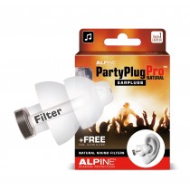 Alpine PartyPlug Pro Natural Earplugs