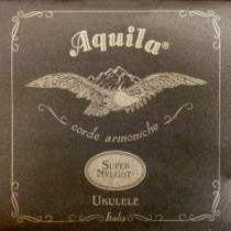 AQUILA TENOR 107U UKULELE SUPER NYLGUT (1 WOUND string) Key of C - GCEA SET Low G - Strengesett til Ukulele.