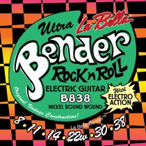 LaBella The Bender B838 .008-.038 - Strengesett til elgitar