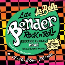 LaBella The Bender B946 .009-.046 - Strengesett til elgitar