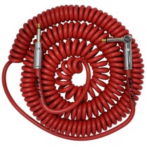 Bullet Cable 30′ Coil Cable Red (Str/Ang)