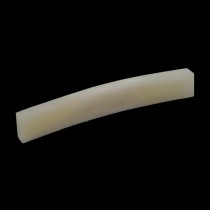 ALLPARTS BN-2205 Radiused Unbleached Bone Nut Blank for Fender Guitars