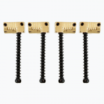 ALLPARTS BP-2071-002 Set of 4 Grooved Saddles for Omega and Badass Bass Bridge