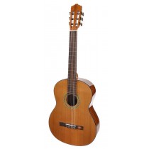 Salvador Cortez CC-10L Student Series classic guitar, cedar top, sapele back and sides, natural, lefthanded