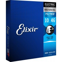 ELIXIR 12050 POLYWEB Light 10-46 Anti Rust - Strenger til Elektrisk gitar