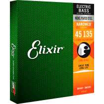 Elixir 14207 - Nanoweb 5-strengs el.bass strengesett 45 / 135