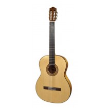 Salvador Cortez CF-120 Flamenco Series flamenco guitar, solid spruce top, solid cypress back and sides, pickguard, with deluxe case