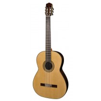 Salvador Cortez CS-60-CB Solid Top Concert Series 6-string contra bass guitar, solid spruce top, with deluxe case
