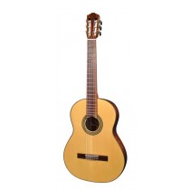 Salvador Cortez CS-80 All Solid Master Series classic guitar, solid spruce top, solid mahogany back and sides, with deluxe case