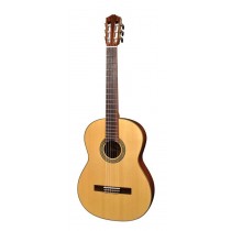 Salvador Cortez CS-90 All Solid Master Series classic guitar, solid spruce top, solid mahogany back and sides, with deluxe case
