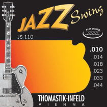 Thomastik-Infeld Jazz Swing JS110 - Flatwound strenger til elektrisk gitar 010-044