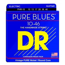 DR Pure Blues PHR-10 Nickel Electric Strings 10-46