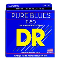 DR Pure Blues PHR-11 Nickel Electric Strings 11-50