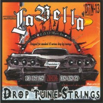 LaBella DT13 Electric Set Electric Guitar Drop Tune .013-.060 - Strengesett