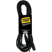 Yellow Cable M05J - 5m mono jack til hun-XLR