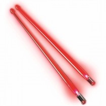 Firestix lysende LED-trommestikker - Radiant Red