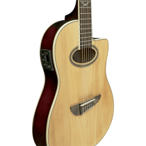 EKO NXT-N100CWE-NAT Nylon Cutaway, Preamp, Natural