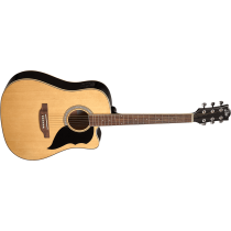 Eko Ranger VI Dreadnought Cutaway Natural med mikrofonsystem