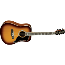 Eko RANGERVR6-EQ-HB Vintage Reissue Dreadnought, Fishman Sonitone, Honey Burst