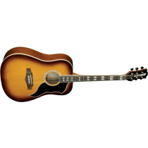 Eko RANGERVR6-HB Vintage Reissue Dreadnought, Honey Burst