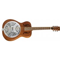 Dobro Hound Dog Round Neck - Vintage Brown