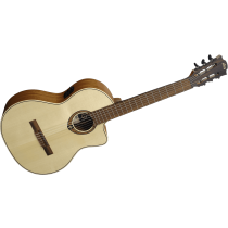 Lag OC88CE Klassisk Gitar m/Mikrofonsystem og Cutaway