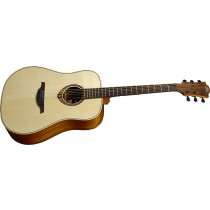 LAG Guitars Tramontane T88D - Dreadnought med heltre granlokk