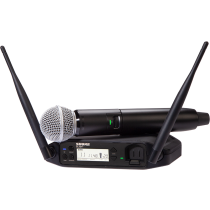 Shure GLXD24+ VOCAL SYSTEM W/SM58