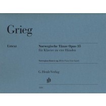  Norwegian Dances Opus 35 for piano (4 hands) - Edvard Grieg