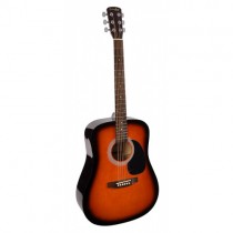 Grimshaw GSD-60-SB dreadnought guitar, rosewood fingerboard and bridge, diecast machine heads, sunburst