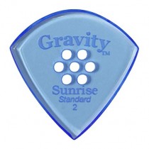 Gravity Guitar Picks Sunrise Standard -  2.0 mm - Multi-Hole Grip