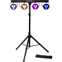 ALGAM Lighting STAGEBAR-II light stand RGB LED projector set