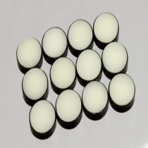 ALLPARTS LT-5494-023 Pack of 12 Glow-in-the-dark 0 25 in Fingerboard Dots