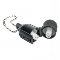 Alpine Miniboxx black - Nøkkelring med plass til oppbevaring av to ørepropper
