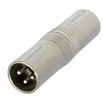 Neutrik NA3MM - XLR-overgang