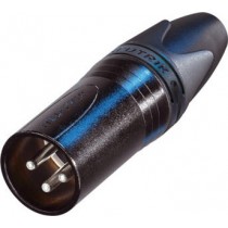 Neutrik NC3MXX-BAG - 3P XLR han-plugg for kabel